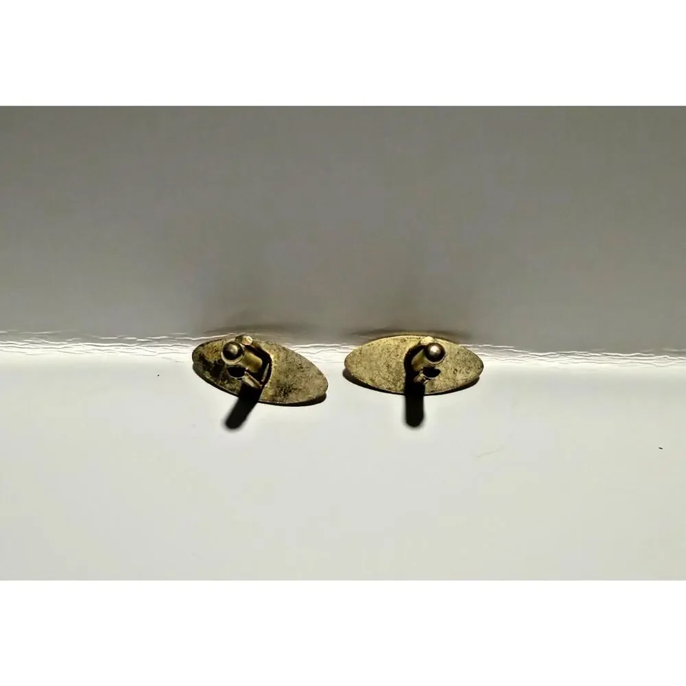 Lot of 6 Vintage Cufflink Pairs - and 2 Singles Mixed Styles